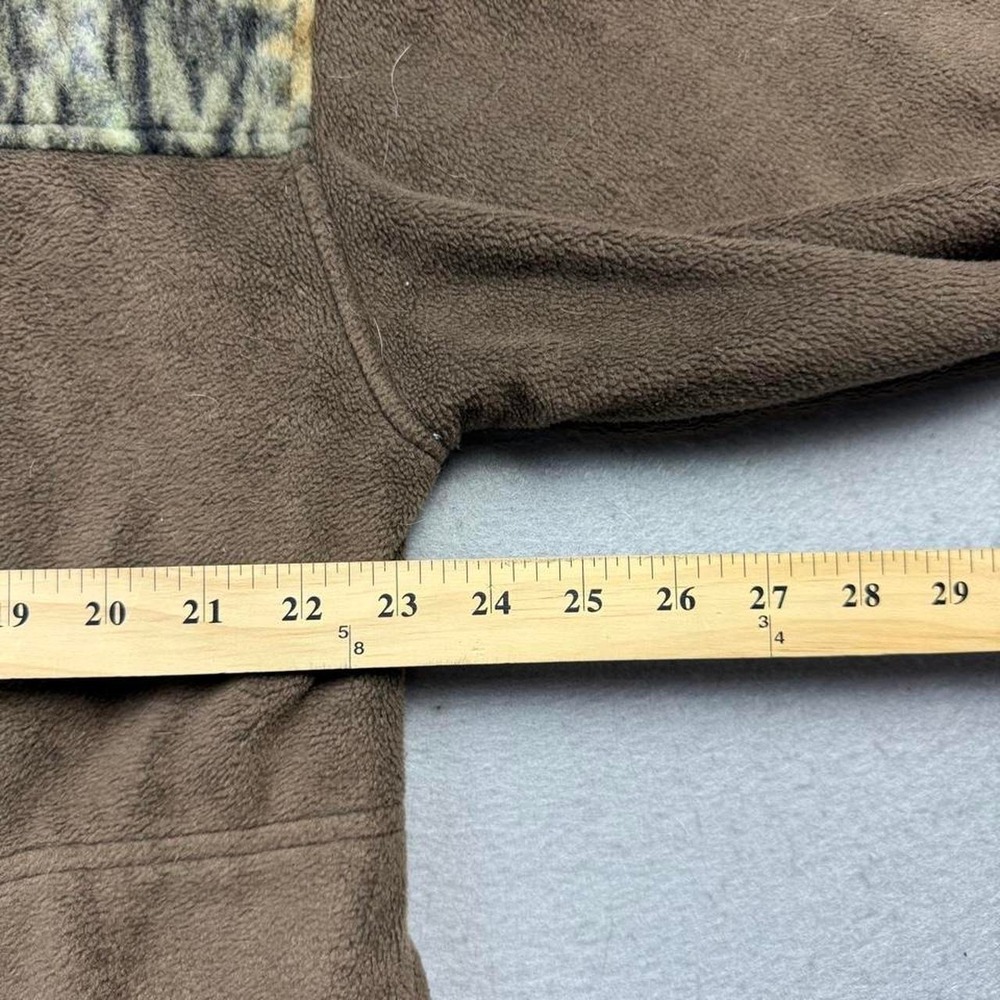 Lewis & Clark Outdoors Camo Fleece Jacket Men's Large - Picture 4 of 6